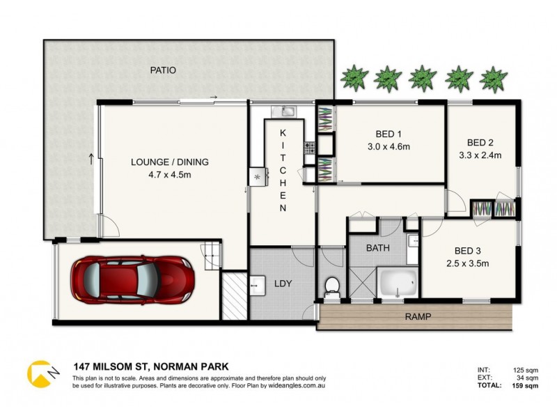 147 Milsom Street, Norman Park QLD 4170 Floorplan