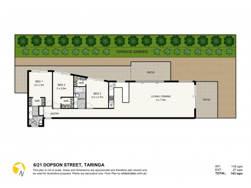6/21 Dopson Street, Taringa QLD 4068 Floorplan