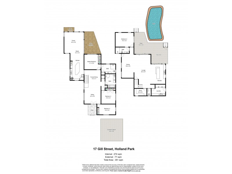 17 Gill Street, Holland Park QLD 4121 Floorplan