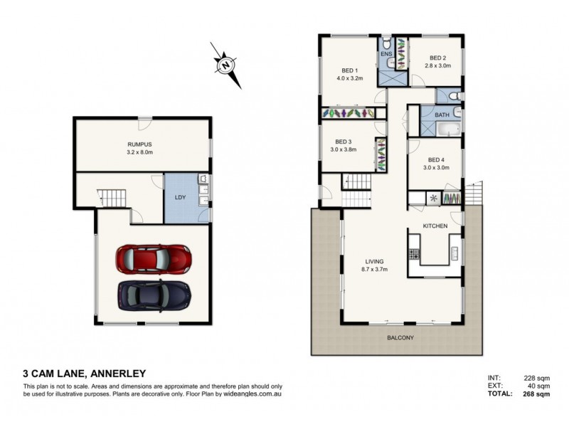 3 Cam Lane, Annerley QLD 4103 Floorplan