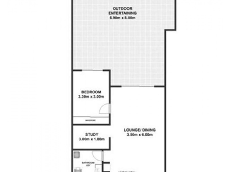 302/70 Mary Street,, Brisbane City QLD 4000 Floorplan