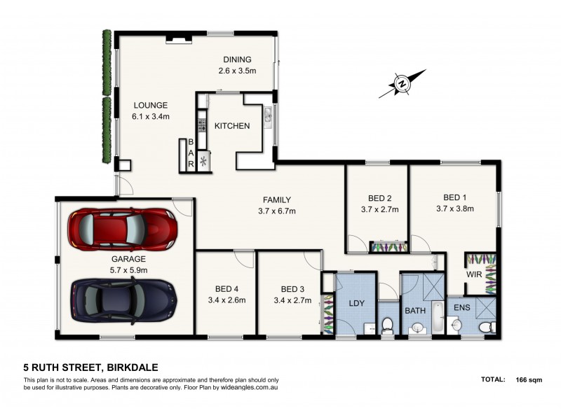 5 Ruth Street, Birkdale QLD 4159 Floorplan