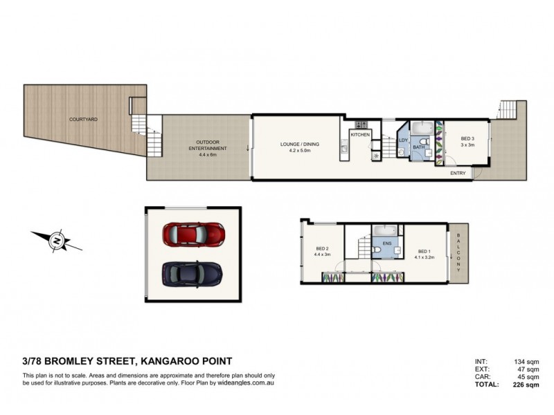 3/78 Bromley Street, Kangaroo Point QLD 4169
