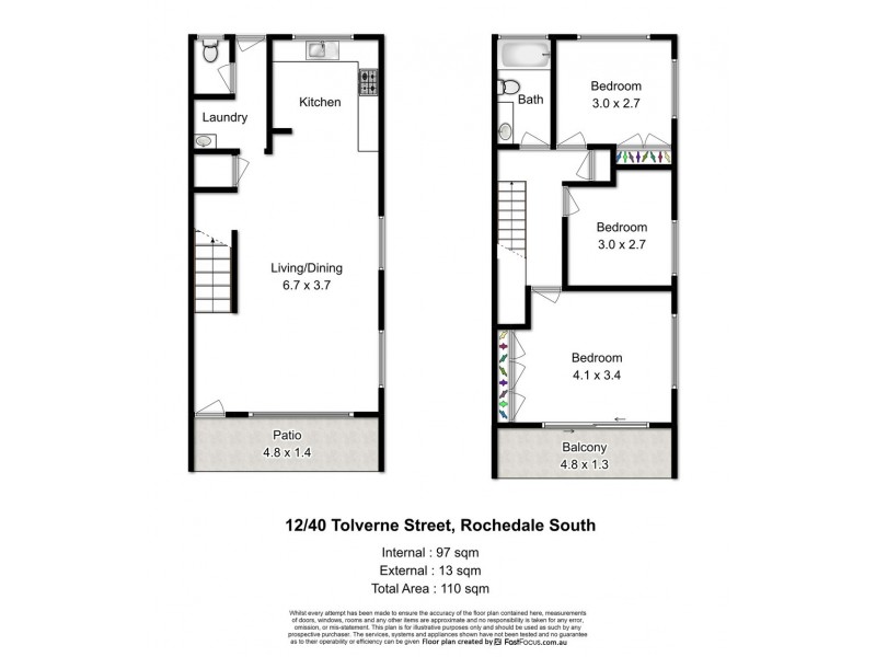 12/40 Tolverne St, Rochedale South QLD 4123 Floorplan