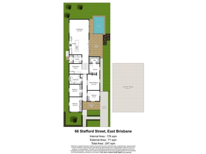 66 Stafford Street, East Brisbane QLD 4169 Floorplan