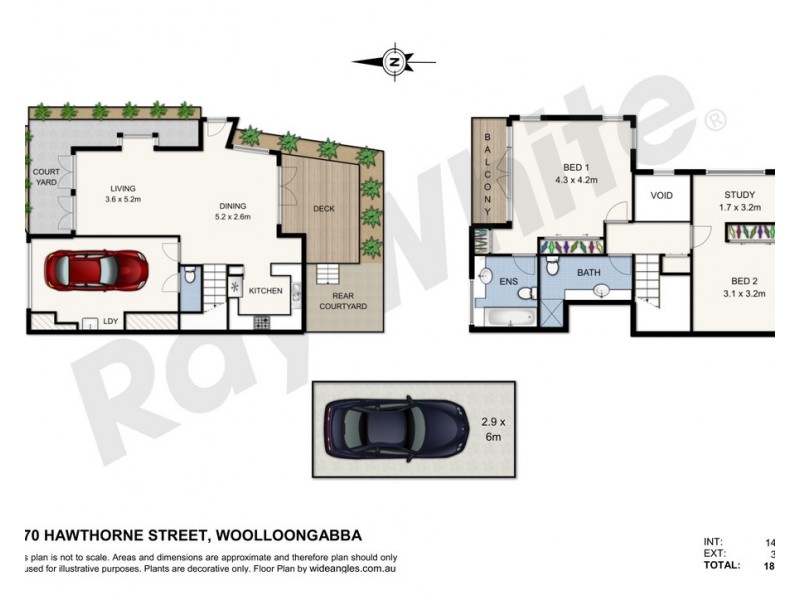 8/70 Hawthorne Street, Woolloongabba QLD 4102 Floorplan