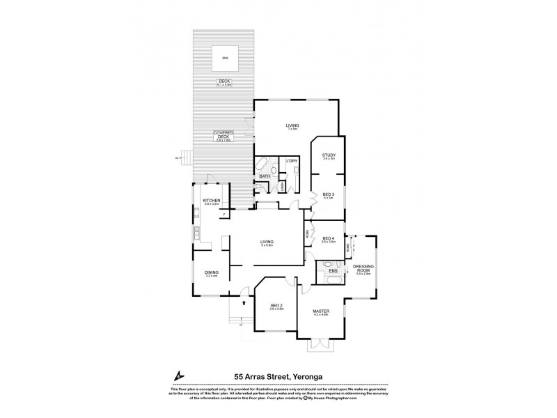 55 Arras Street, Yeronga QLD 4104 Floorplan