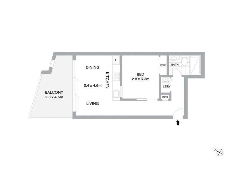 309/38 High Street, Toowong QLD 4066 Floorplan