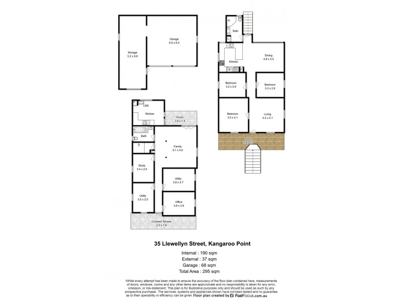 35 Llewellyn Street, Kangaroo Point QLD 4169 Floorplan
