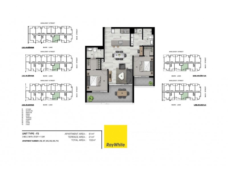 513/36 Anglesey Street, Kangaroo Point QLD 4169 Floorplan