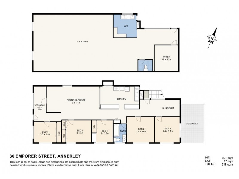 36 Emperor Street, Annerley QLD 4103 Floorplan
