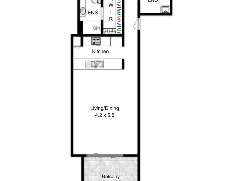 6 Exford Street, Brisbane City QLD 4000 Floorplan