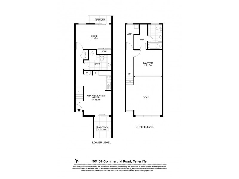 90/139 Commercial Road, Teneriffe QLD 4005 Floorplan