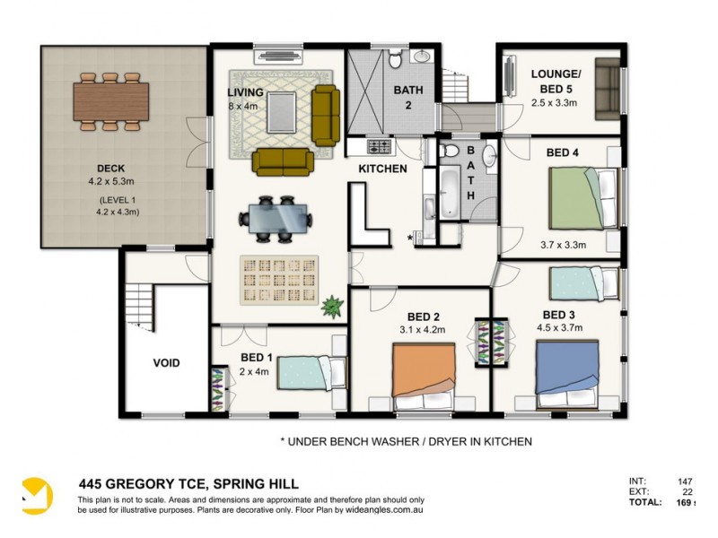 445 Gregory Terrace, Spring Hill QLD 4000 Floorplan