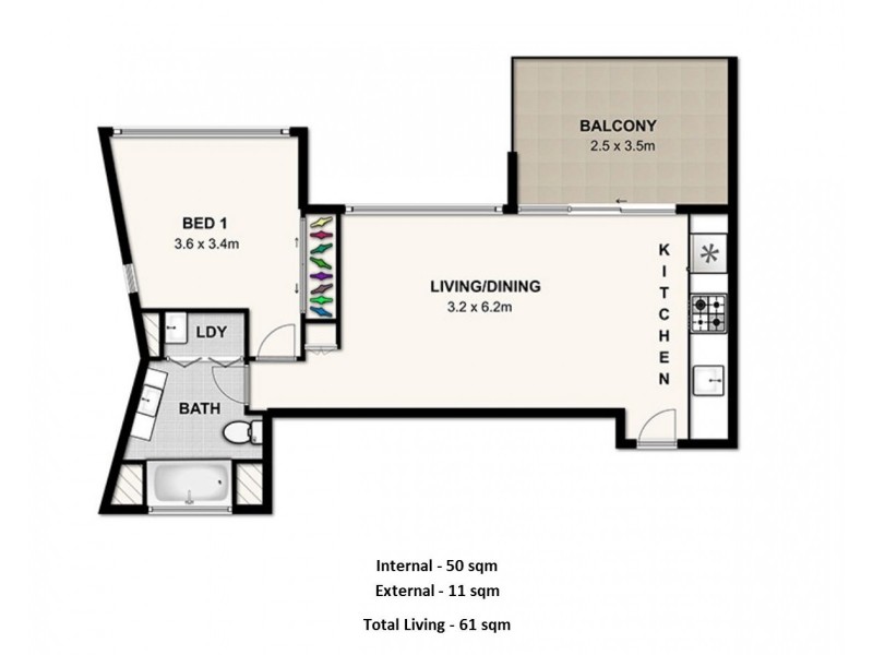 255/30 Macrossan Street, Brisbane City QLD 4000