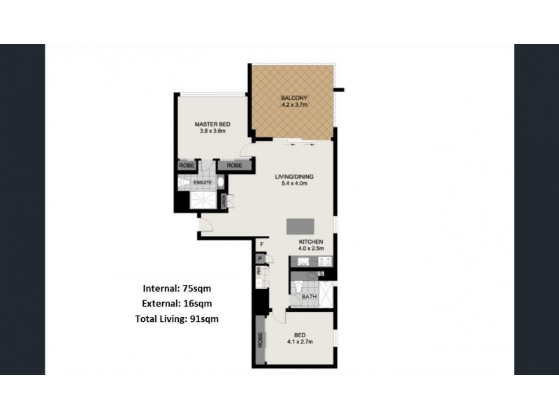 602/212 Margaret Street, Brisbane City QLD 4000 Floorplan