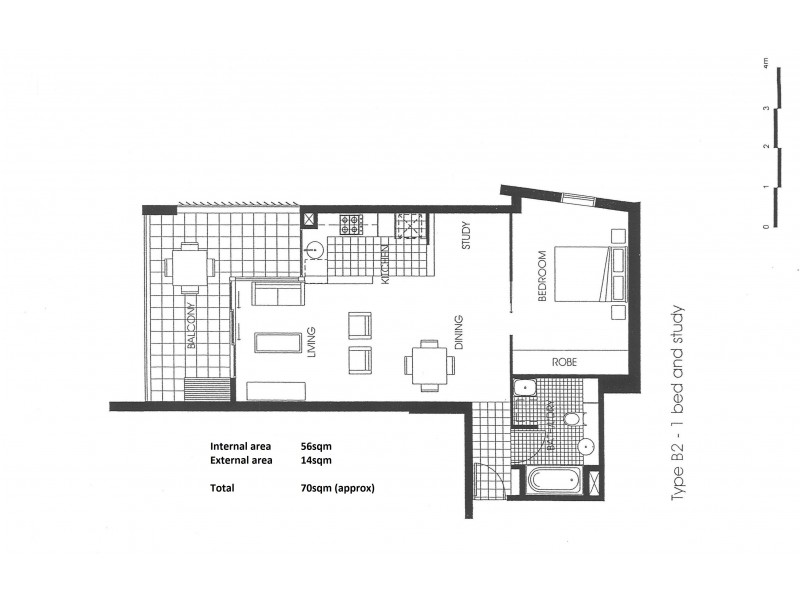 903/212 Margaret Street, Brisbane City QLD 4000 Floorplan