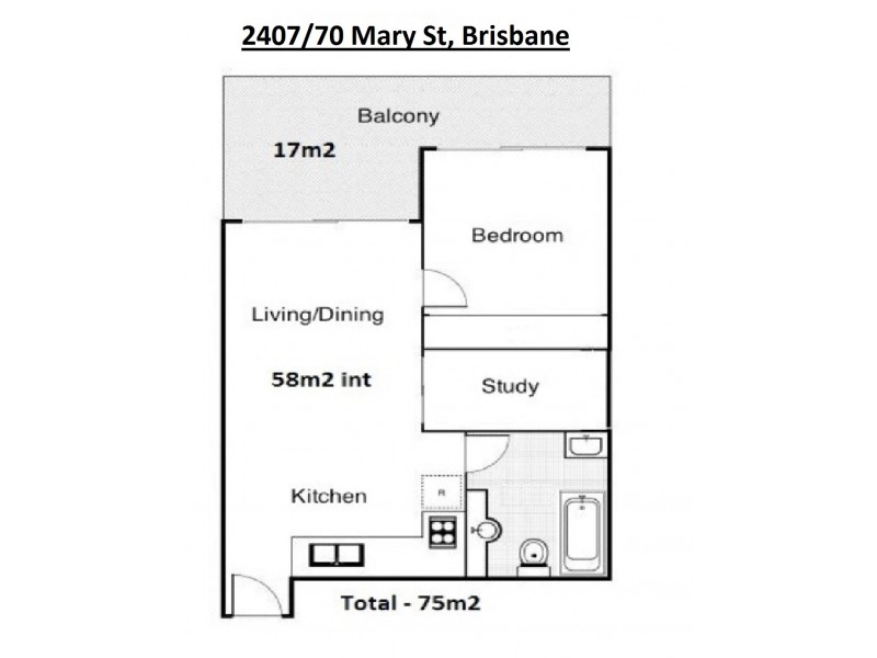 2407/70 Mary Street, Brisbane City QLD 4000
