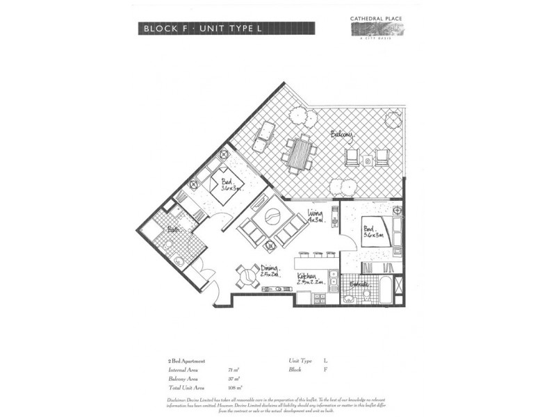 77/592 Ann Street, Fortitude Valley QLD 4006 Floorplan