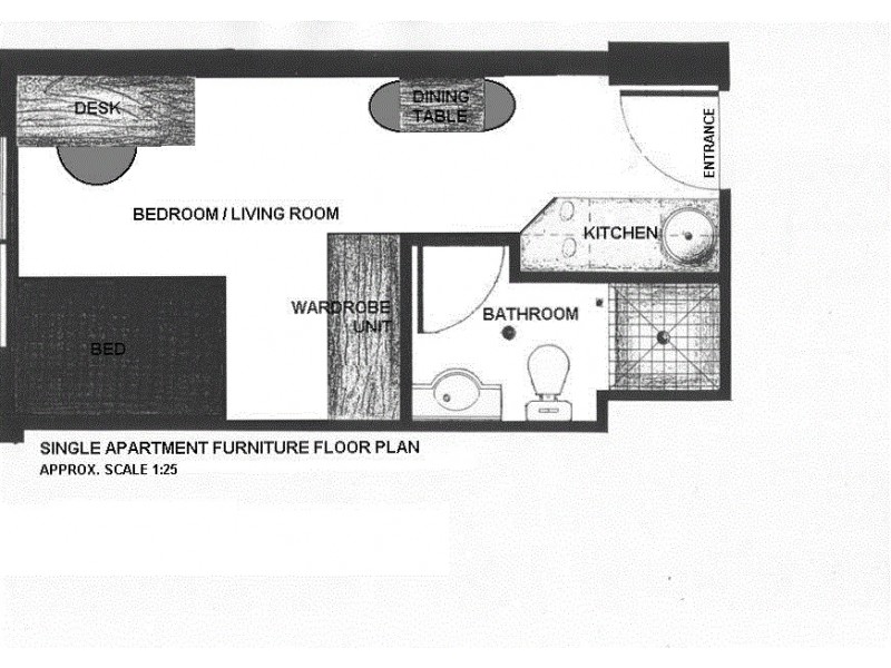 1410/104-108 Margaret Street, Brisbane City QLD 4000 Floorplan