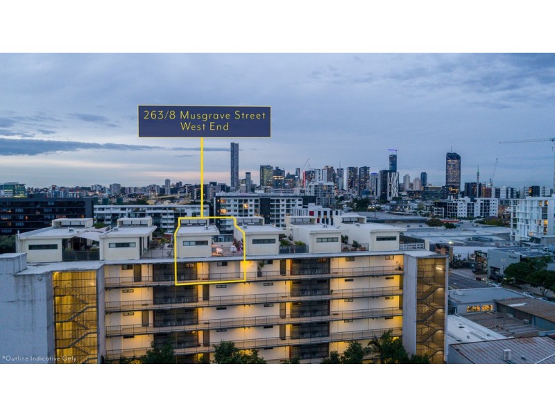 263/8 Musgrave Street, West End QLD 4101