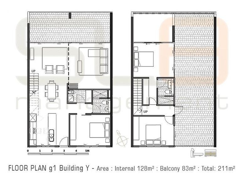 263/8 Musgrave Street, West End QLD 4101 Floorplan