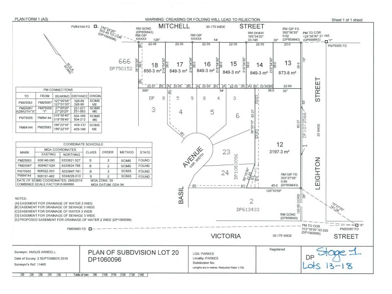 Lots 14 – 18 Mitchell Street, Parkes NSW 2870
