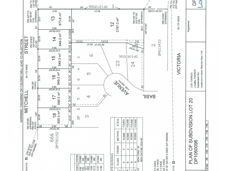 Lots 14 – 18 Mitchell Street, Parkes NSW 2870