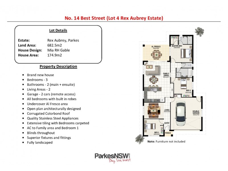 14 Best Street, Parkes NSW 2870 Floorplan