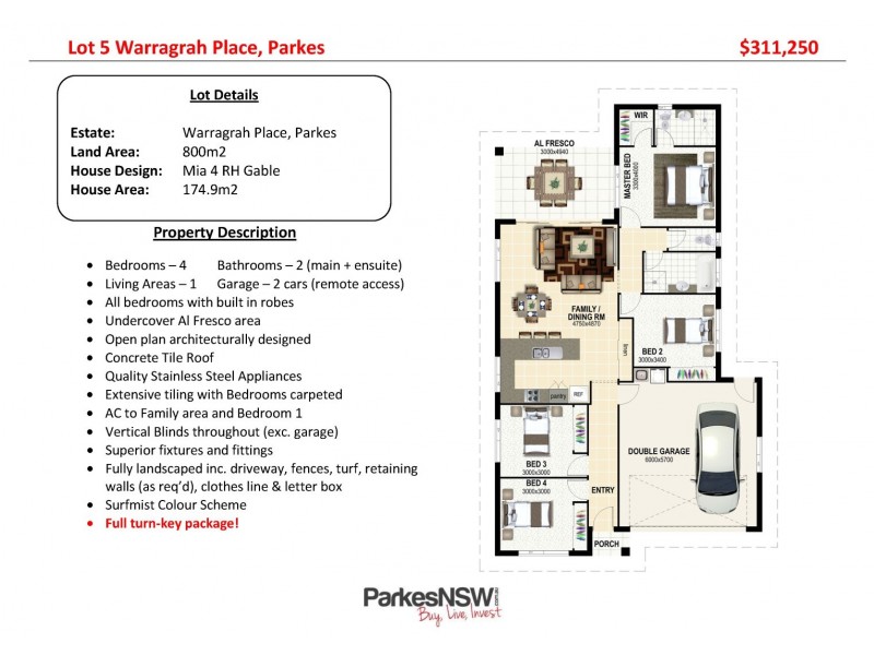 Lot 5 Warragrah Place, Parkes NSW 2870