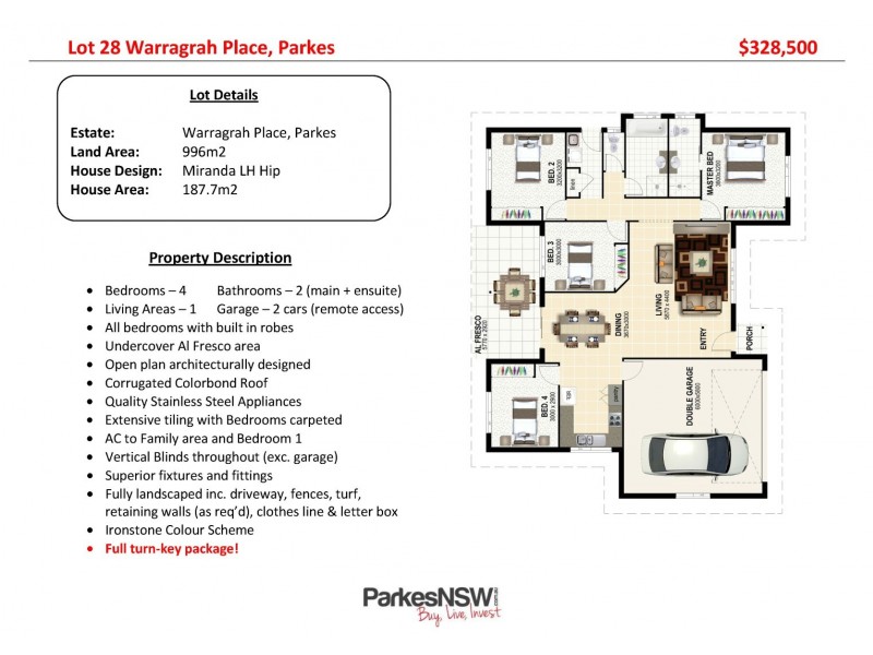 Lot 28 Warragrah Place, Parkes NSW 2870