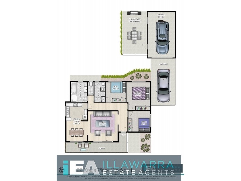 22 Koala Place, Blackbutt NSW 2529 Floorplan