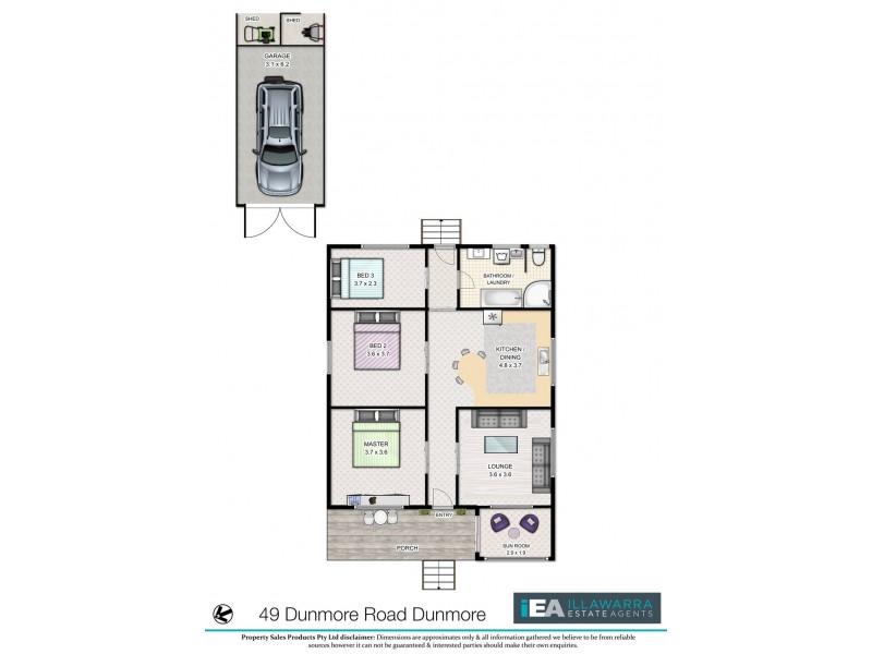 49 Dunmore Road, Dunmore NSW 2529 Floorplan