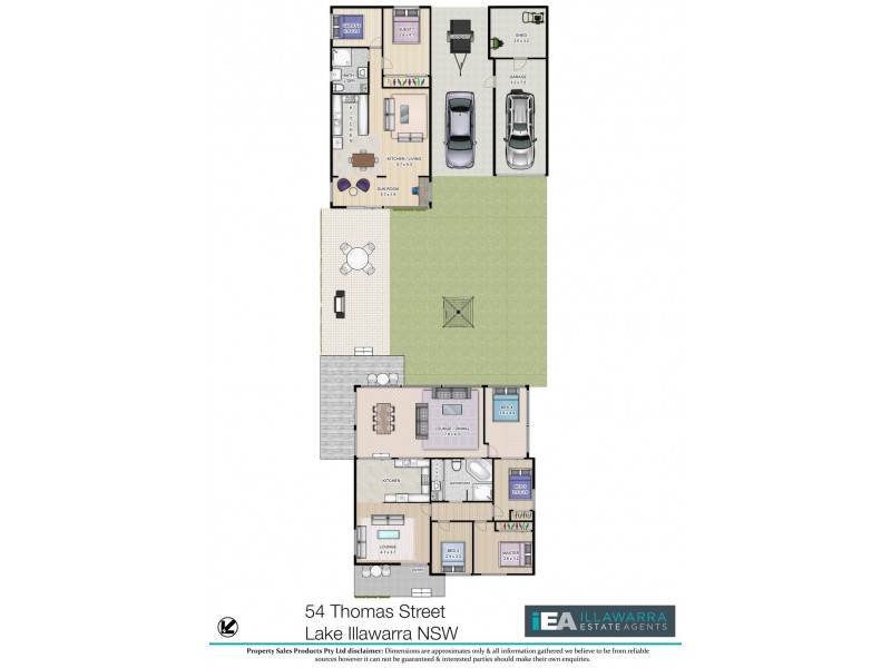 54 Thomas Street, Lake Illawarra NSW 2528 Floorplan