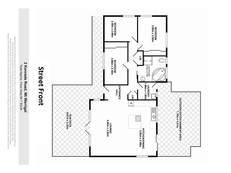2 Konrads Road, Mount Warrigal NSW 2528 Floorplan