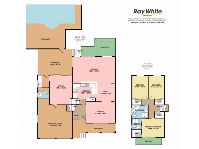 20 Cygnet Avenue, Blackbutt NSW 2529 Floorplan