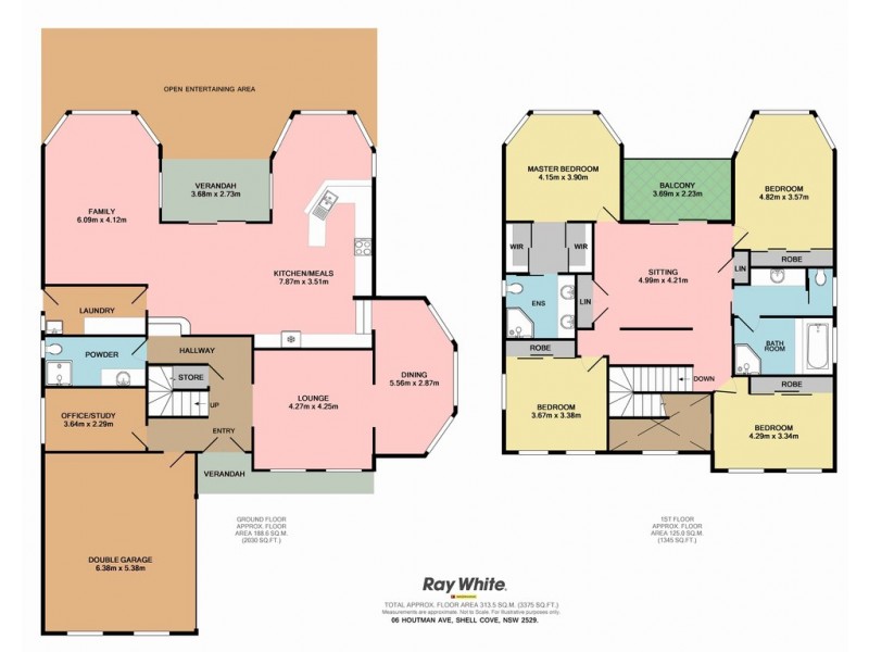 6 Houtman Avenue, Shell Cove NSW 2529 Floorplan