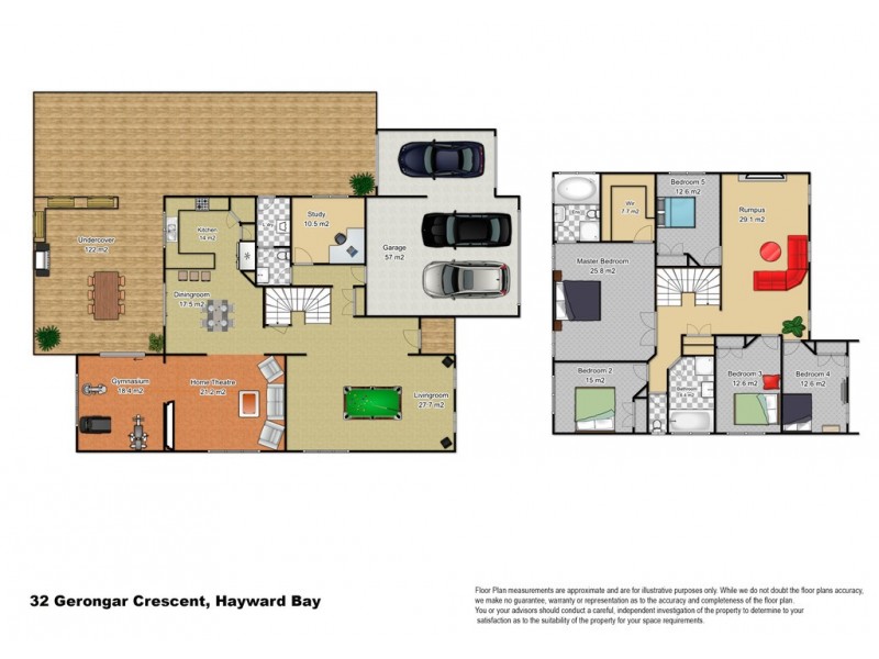 32 Gerongar Crescent, Haywards Bay NSW 2530 Floorplan