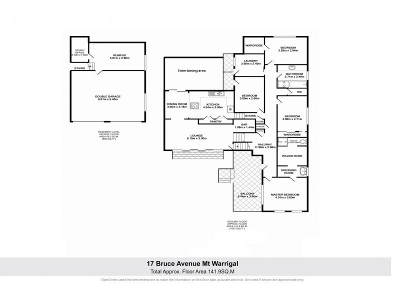 17 Bruce Avenue, Mount Warrigal NSW 2528 Floorplan