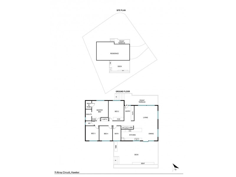 9 Alroy Circuit, Hawker ACT 2614 Floorplan