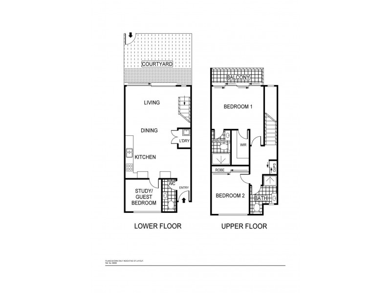 4/24 Bindaga Place, Aranda ACT 2614 Floorplan