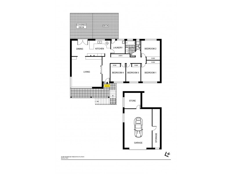 58 Redfern Street, Cook ACT 2614 Floorplan