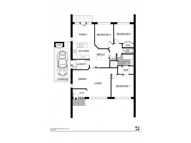 7 De Gillern Place, Macquarie ACT 2614 Floorplan