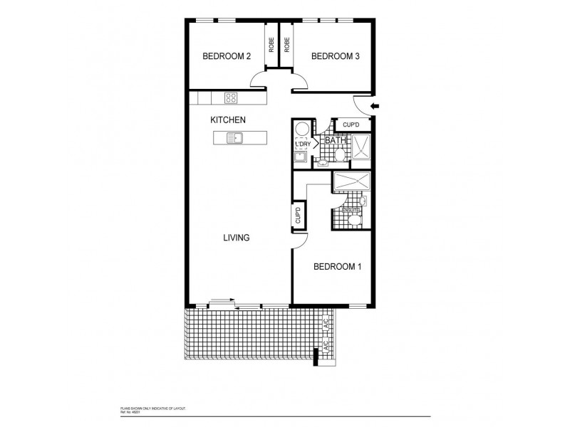 26/2 Eardley Street, Bruce ACT 2617 Floorplan