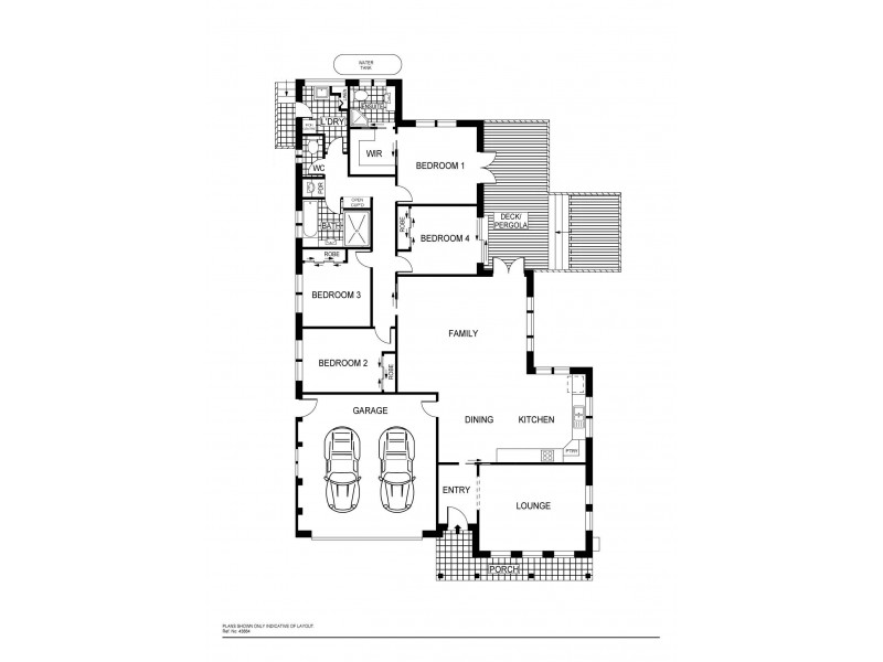 43 Macfarlane Burnet Ave, Macgregor ACT 2615 Floorplan