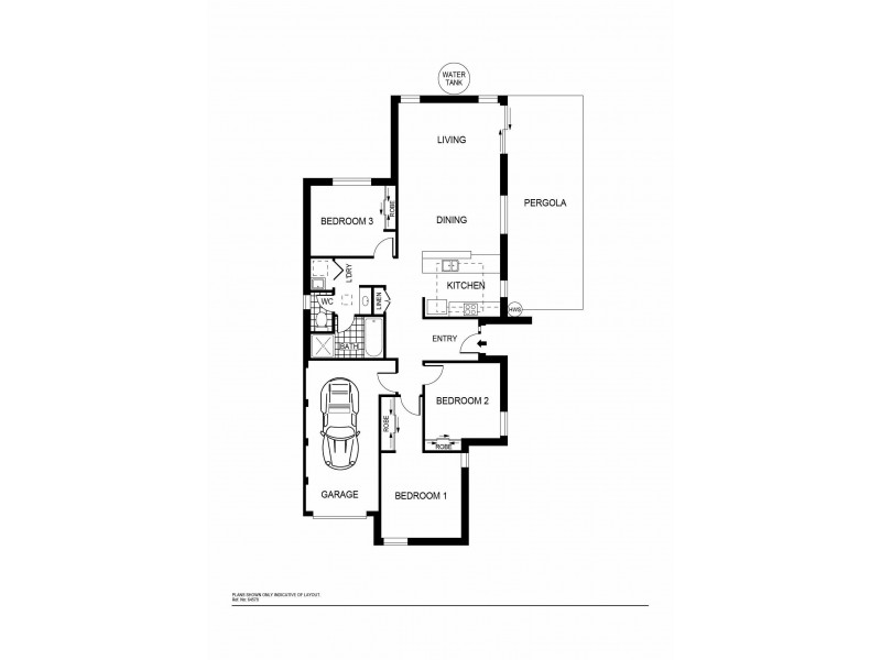 39 John James Loop, Macgregor ACT 2615 Floorplan