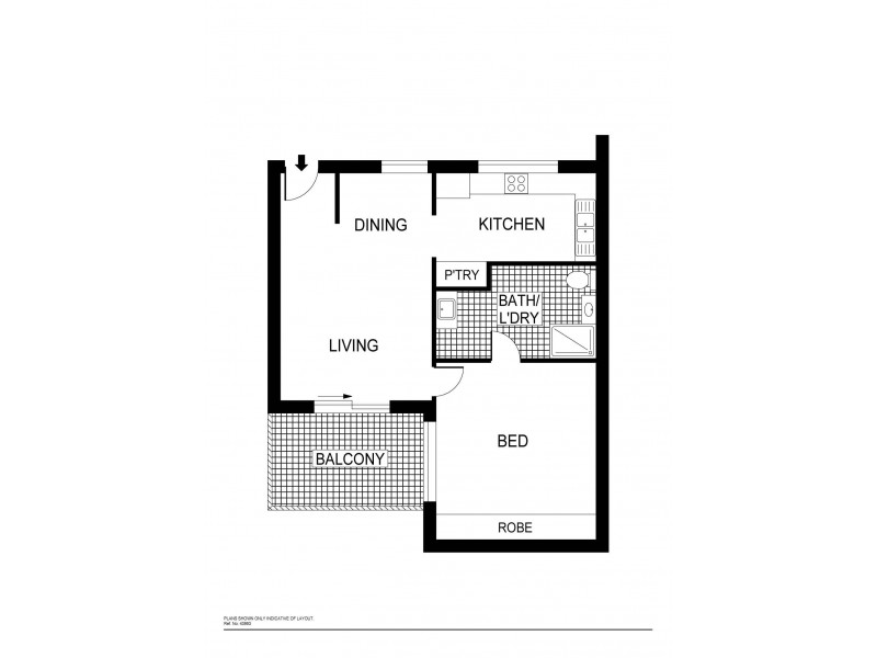 29/58 Bennelong Cres, Macquarie ACT 2614 Floorplan