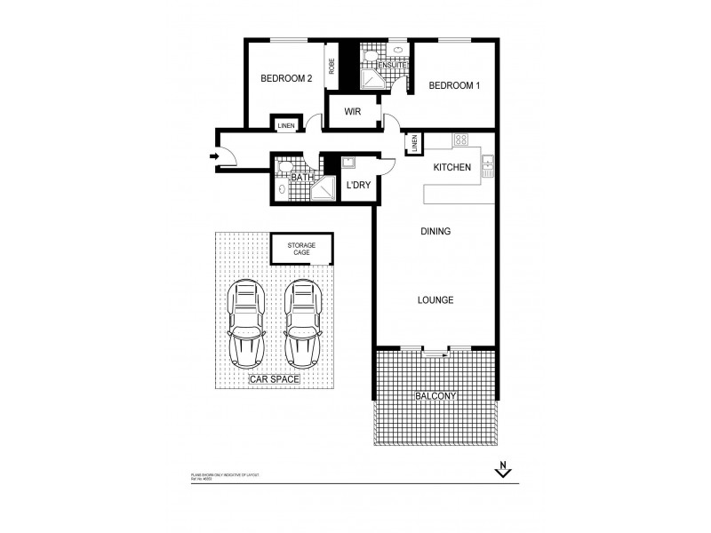1c/21 Beissel Street, Belconnen ACT 2617 Floorplan