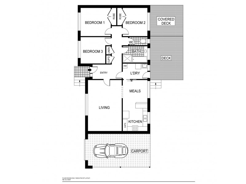 2 Lane Place, Spence ACT 2615 Floorplan