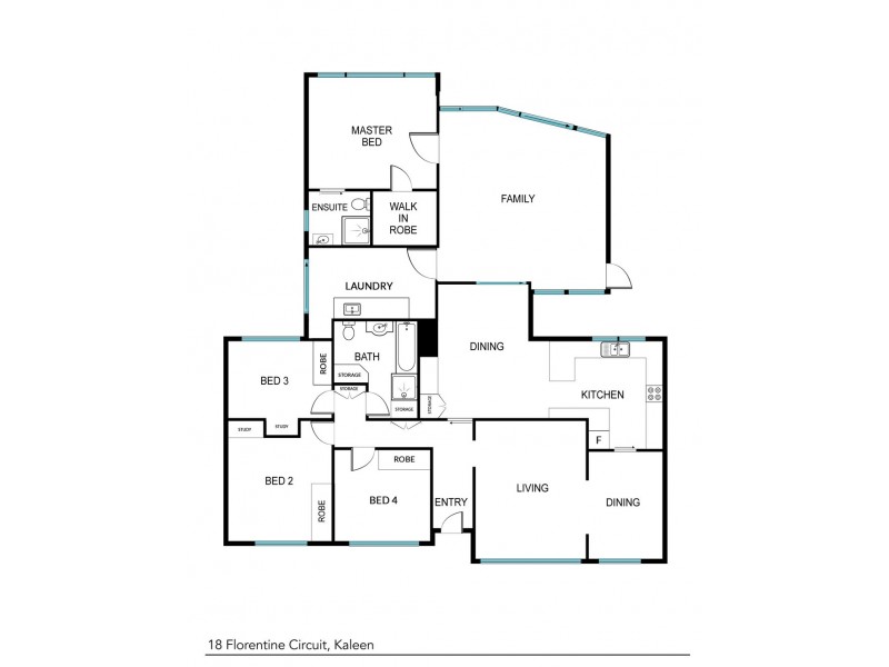 18 Florentine Circuit, Kaleen ACT 2617 Floorplan